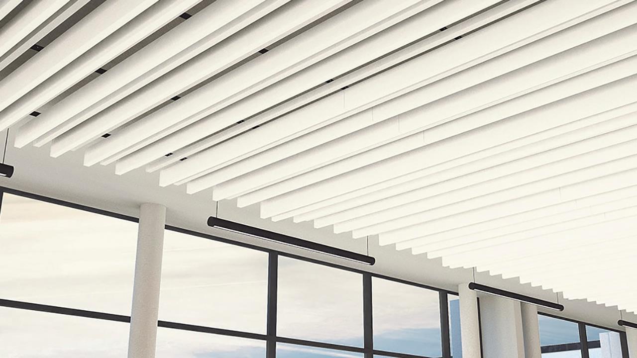 MRAS A/S leverer bæredygtige loftsystemer, facadesystemer og solafskærmning. Lofter, der sikrer optimalt akustisk miljø, robuste facader med stor designfrihed og solafskærmning for det bedste lysindfald.