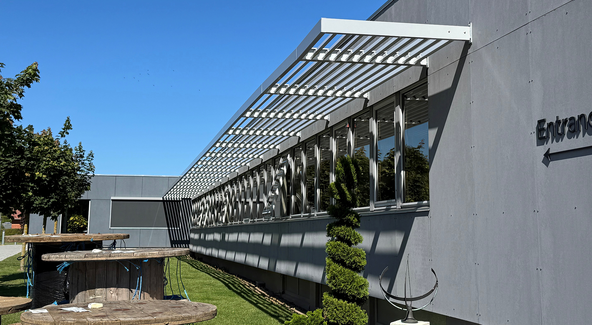 MRAS solafskærmning til ITW GSE i Odense